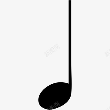 音乐四分音符音乐乐器图标图标