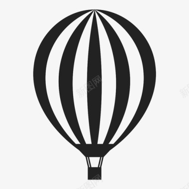 热气球飞行热气球1气球图标图标