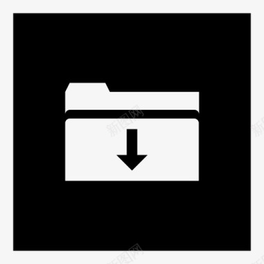 系统云盘下载文件夹存储图标图标