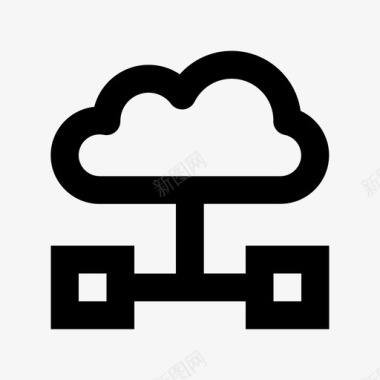 云网络浪潮智能手机图标图标
