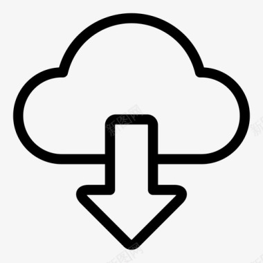 服务器云存储服务器图标图标