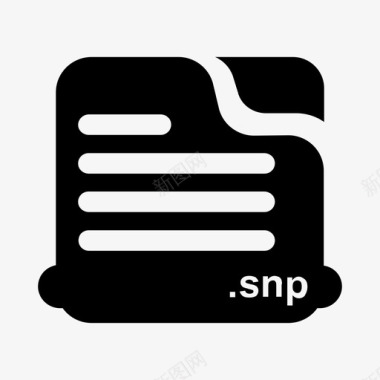 文件snp文件扩展名图标图标