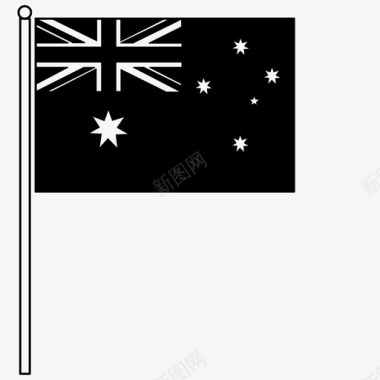澳大利亚国旗无国籍图标图标