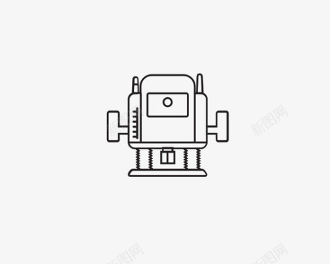 仓储类图标铣床电动工具图标图标