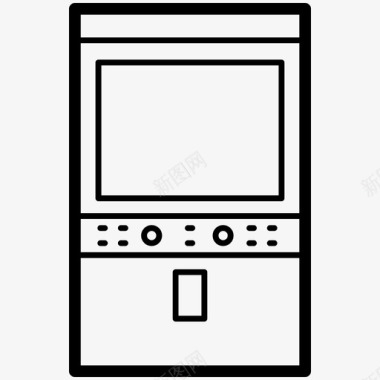 公园喷泉gameboy自然公园图标图标