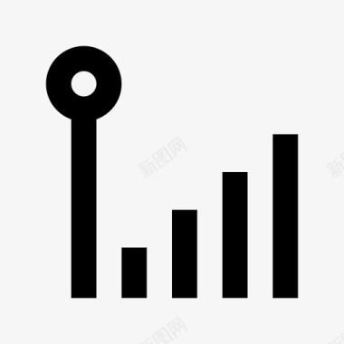 信号栏网络技术材料图标图标