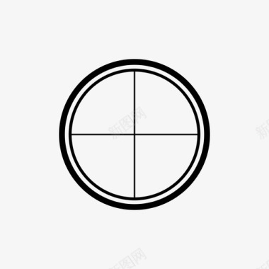 轮子十字准星星云轮子图标图标