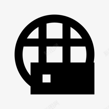 服务器互联网服务器网络技术材料图标图标