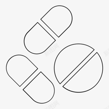 药物治疗药物药物治疗健康图标图标