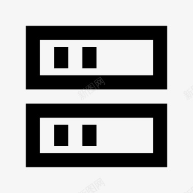 服务器服务器电子设备和设备材料图标图标