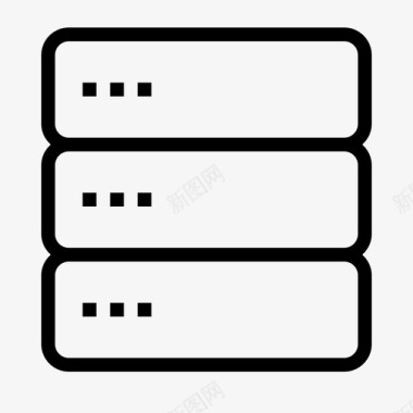 服务器服务器throb技术图标图标