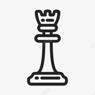 国际大牌卢克1国际象棋图标图标