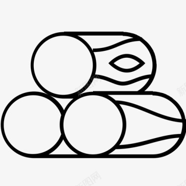 柴火烟熏柴火精力充沛100图标图标