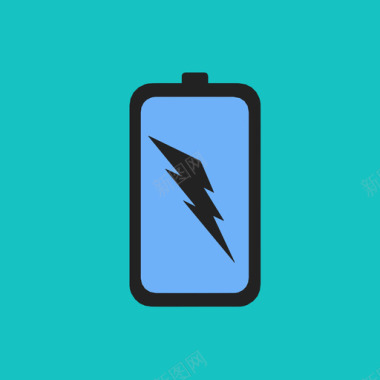 数字信息展示电池充电电子图标图标