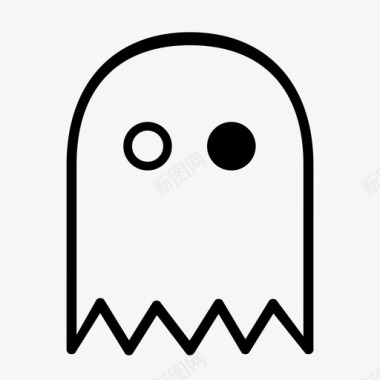 鬼魂恐怖幽灵图标图标