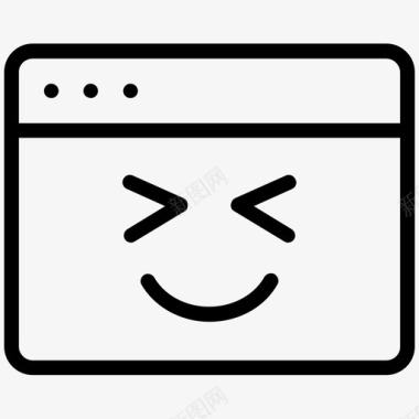 happy应用程序emoji图标图标