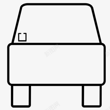 驾驶汽车汽车交通公路图标图标