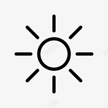 太阳预报图像图标图标