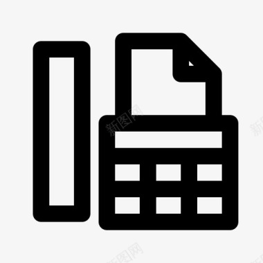 网络应用传真用户界面软件图标图标