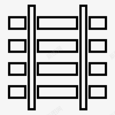 列车轨道货车轨道车图标图标