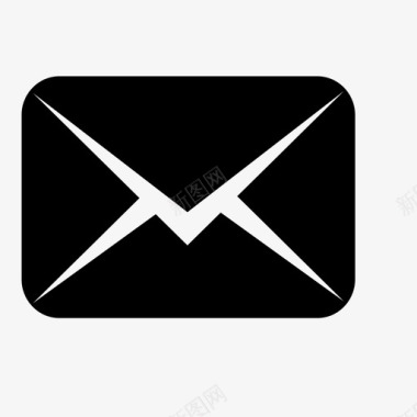 水墨蜗牛素材信封蜗牛邮件邮寄图标图标