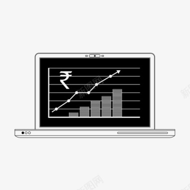 分析图表模板下载分析潮汐脉搏图标图标