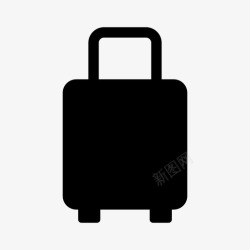 支架包行李包手提行李图标高清图片
