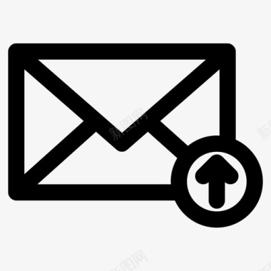 电子邮件上载从桌面上载从pc上载图标图标