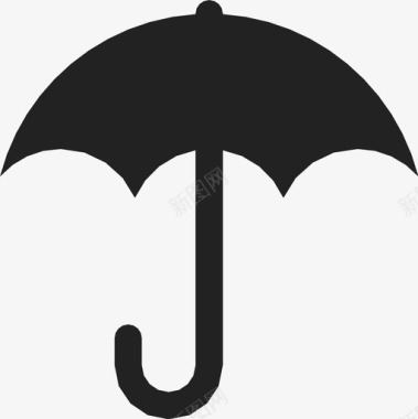 雨伞干燥电子商务图标图标