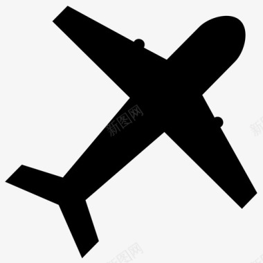航空飞机航空运输飞行图标图标