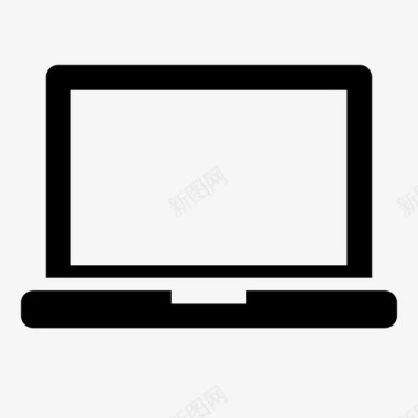 计算机笔记本电脑屏幕pc图标图标