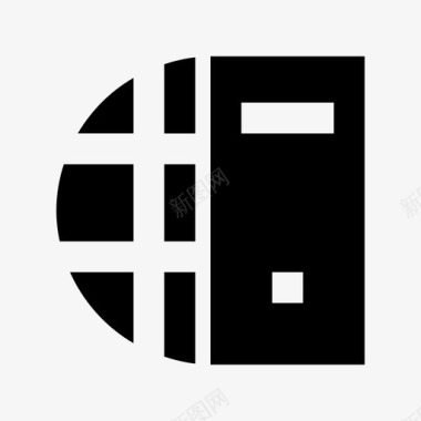 服务器互联网服务器网络技术材料图标图标