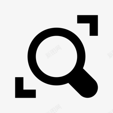 放大镜搜索引擎优化网站材料图标图标