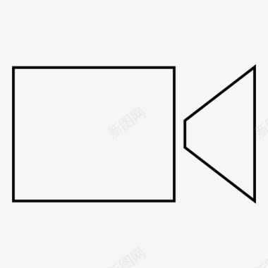 年会节目摄像机动作电影图标图标