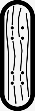 滑板甲板木纹板脚位置图标图标
