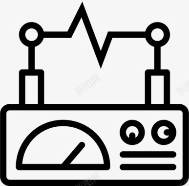 环保知识电流测量装置科学研究图标图标