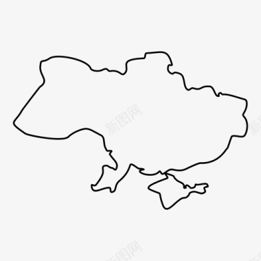 乌克兰与克里米亚1所有图标图标