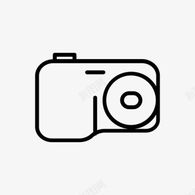 单反数码相机印刷品摄影图标图标