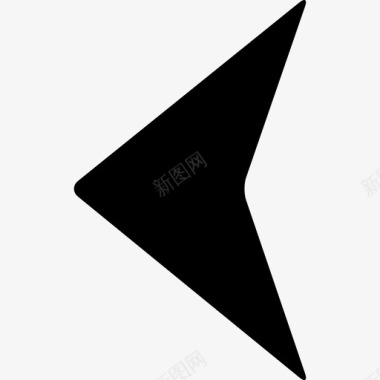 向左旋转向左箭头箭头businesspack图标图标