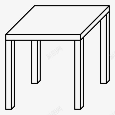 桌子餐厅桌子材料图标图标