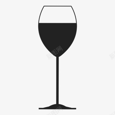 酒杯红酒白酒图标图标