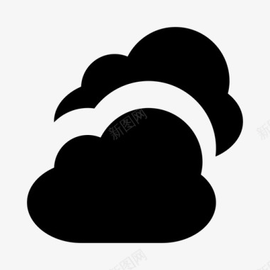 水蒸气云天气水蒸气图标图标