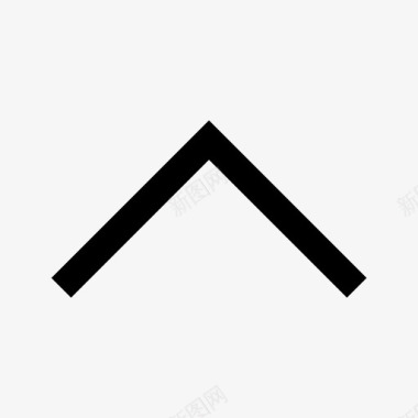 返回顶部ico向上上方箭头图标图标