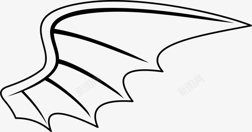 翅膀翅膀蝙蝠鸟图标图标