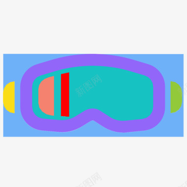 短信手机icon护目镜潮汐滑雪护目镜图标图标