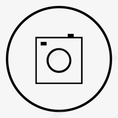 摄影摄影拍照图标图标