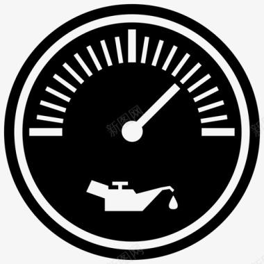 机油表机油刻度盘指针图标图标