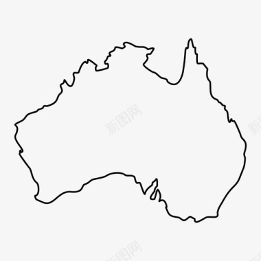 悉尼大剧院澳大利亚国家袋鼠图标图标