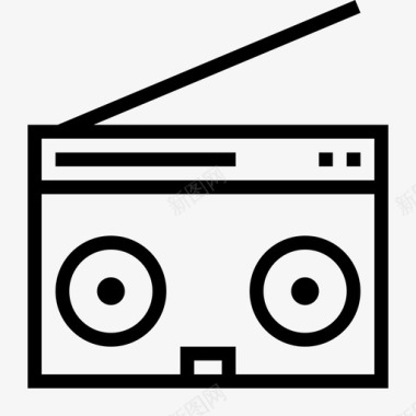 垃圾再利用收音机悸动歌曲图标图标