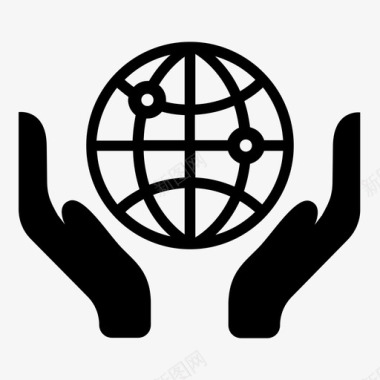 全球慈善格洛普图标图标